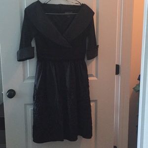 Black cocktail dress